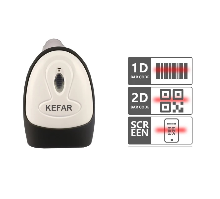 Сканер штрих кода KF-6802 USB (1D/2D кодов) для пРРО и ПК Сканер штрих кода KF-6802 USB (1D/2D кодов) для пРРО и ПК